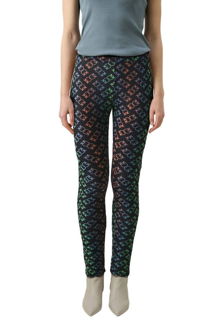 Pinko Woman Ginseng Legging Leggings Black
