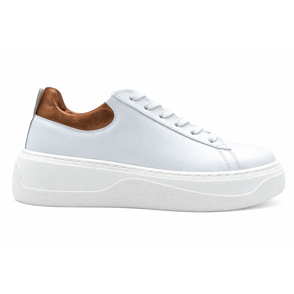 sneakers pelle bianche