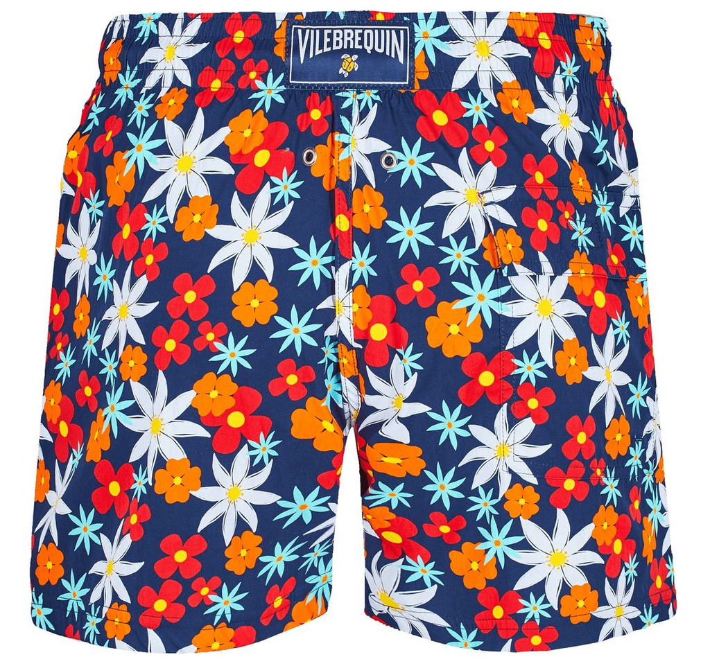 Swim shorts spring flowers