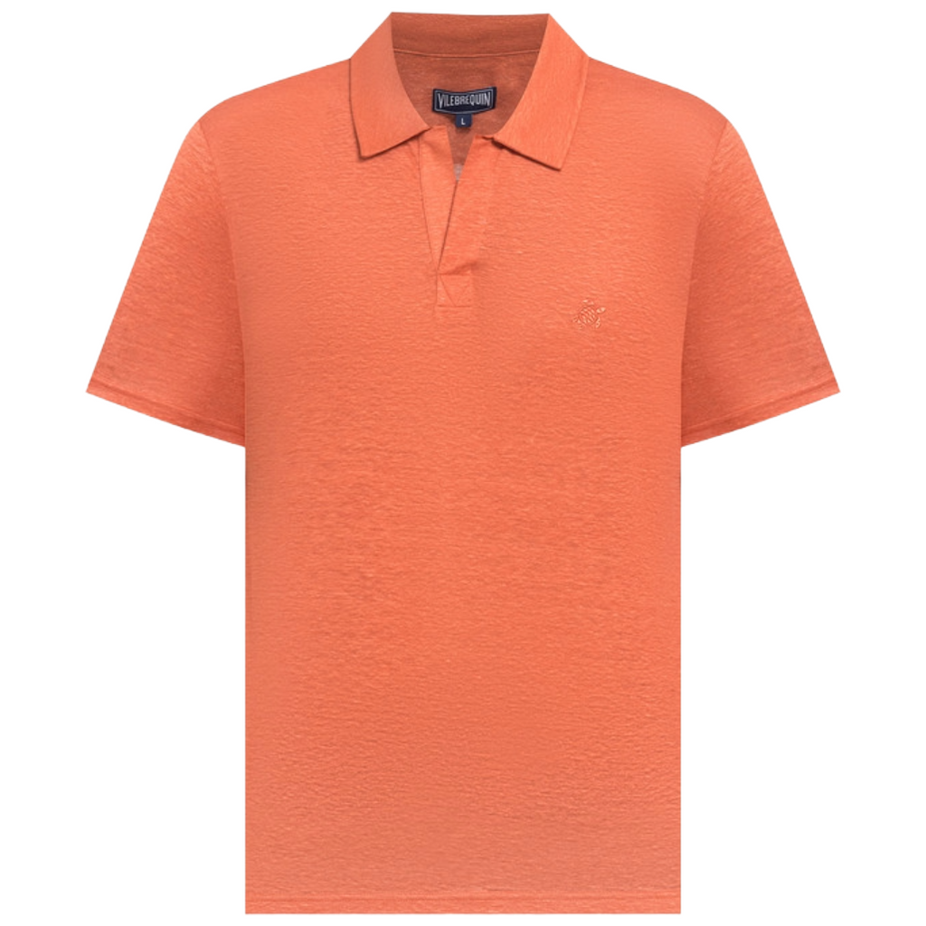 Vilebrequin Man Polo Abricot Orange