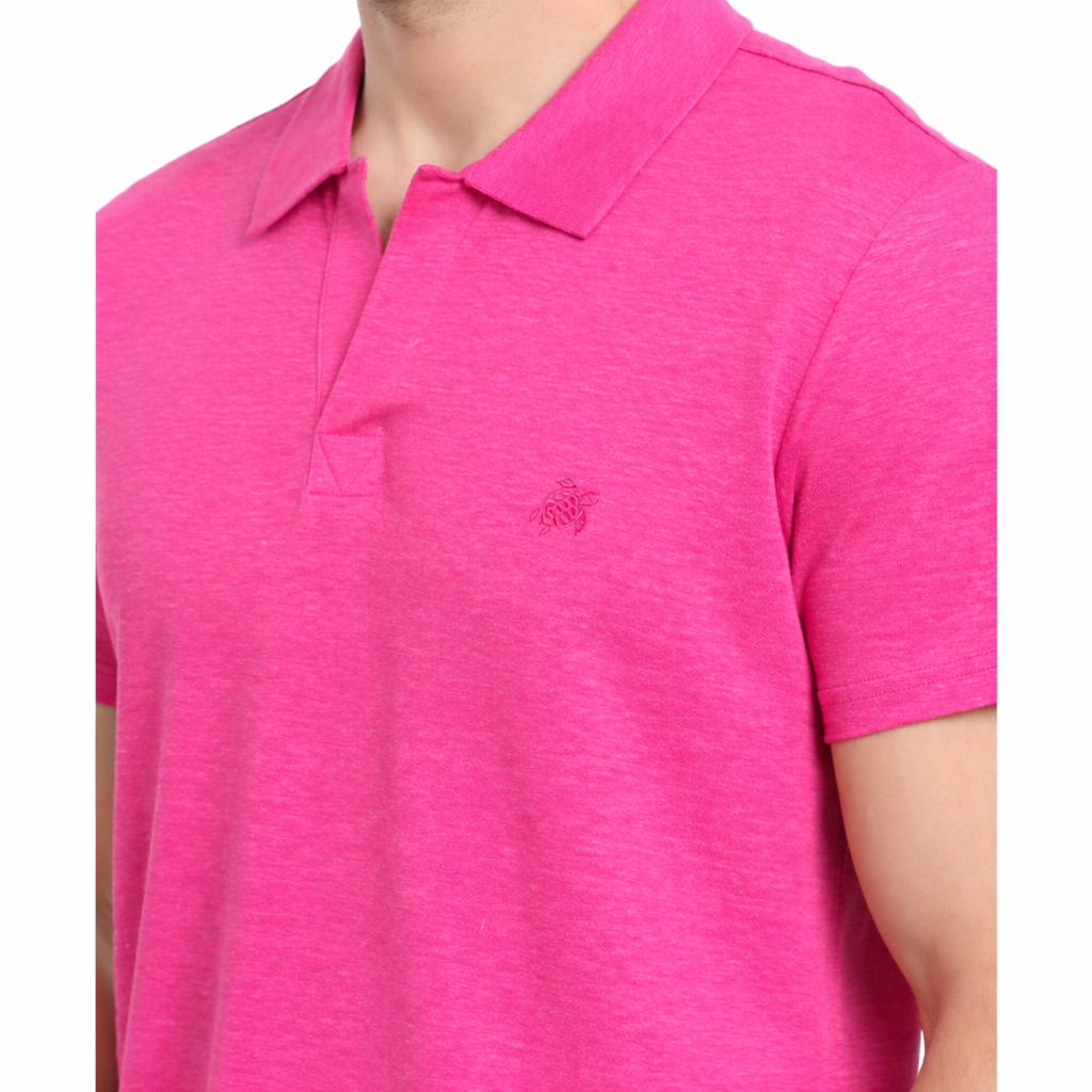 Vilebrequin Man Polo Shocking Pink