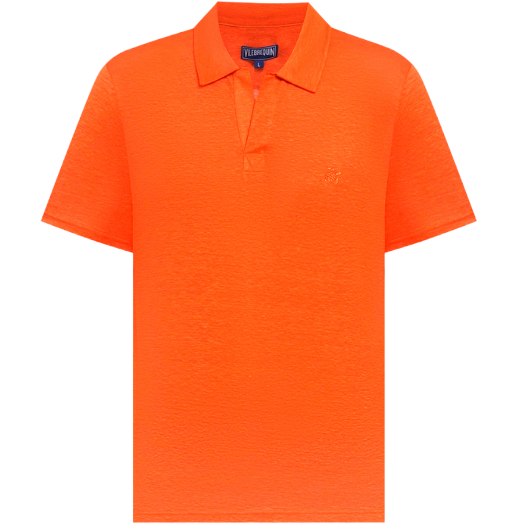Vilebrequin Man Polo Arancio Abricot Orange