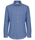 camicia denim blu chiaro