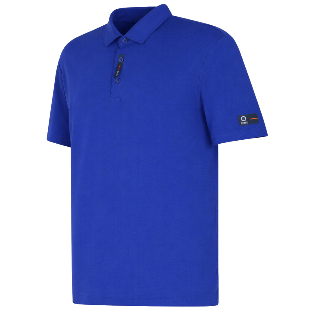 Suns Man Polo Donato Tek Blue