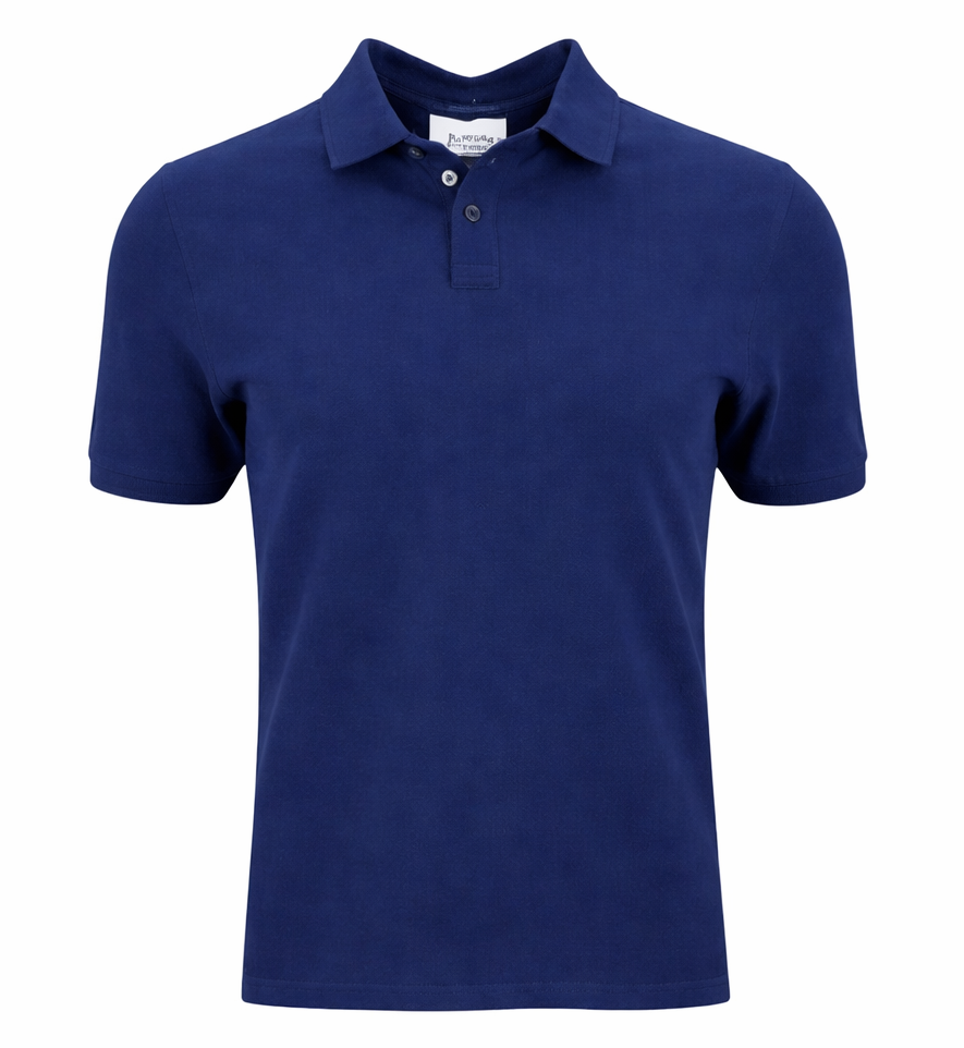 Alpha Studio Man Polo Piquet Blue