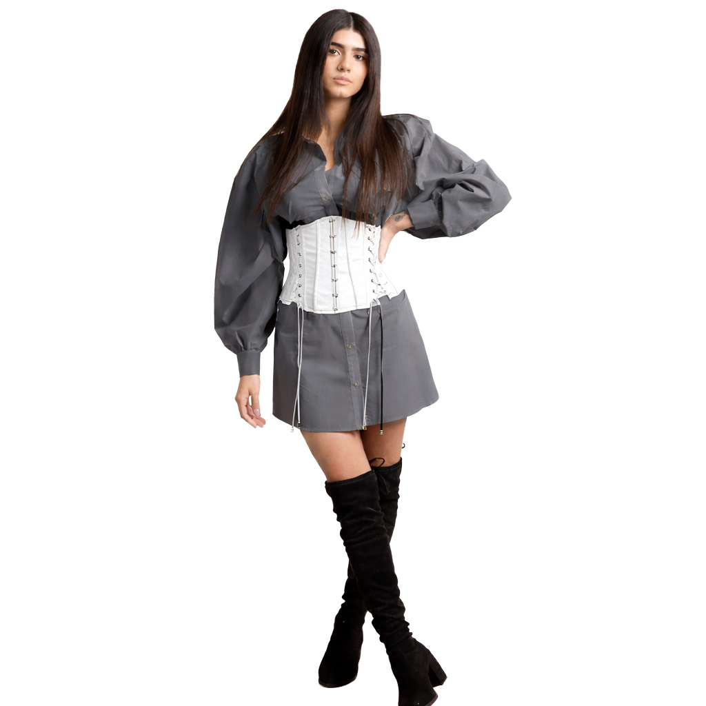 Elisabetta Franchi Top Bianco Con Coulisse White