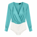 Elisabetta Franchi Bodysuit Green Acqua