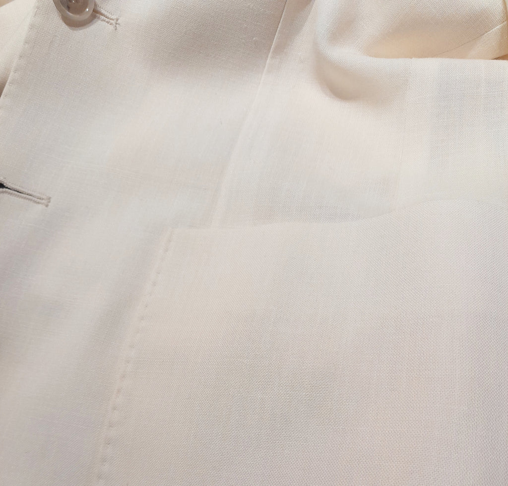 Loro Piana Suit Wool & Silk White — view 4