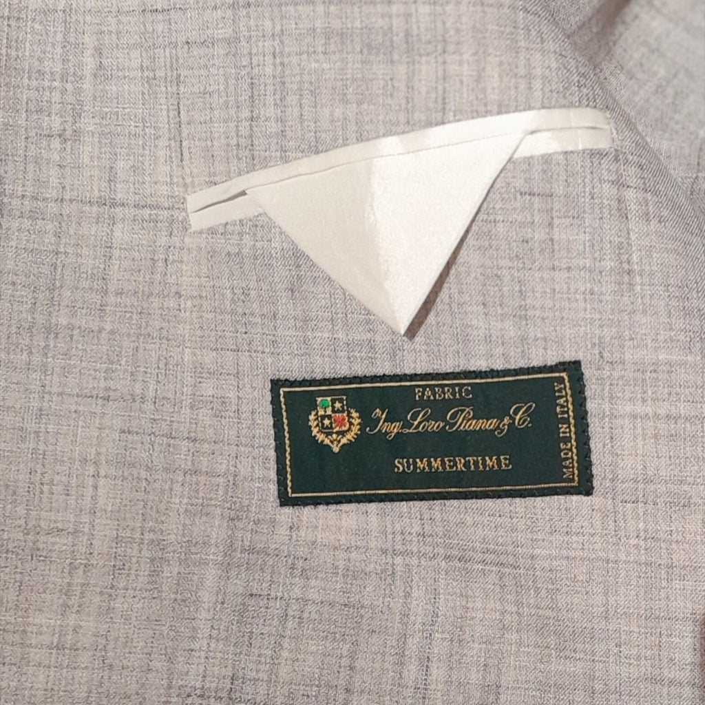 Loro Piana Suit Double-Breasted Wool & Silk — view 5