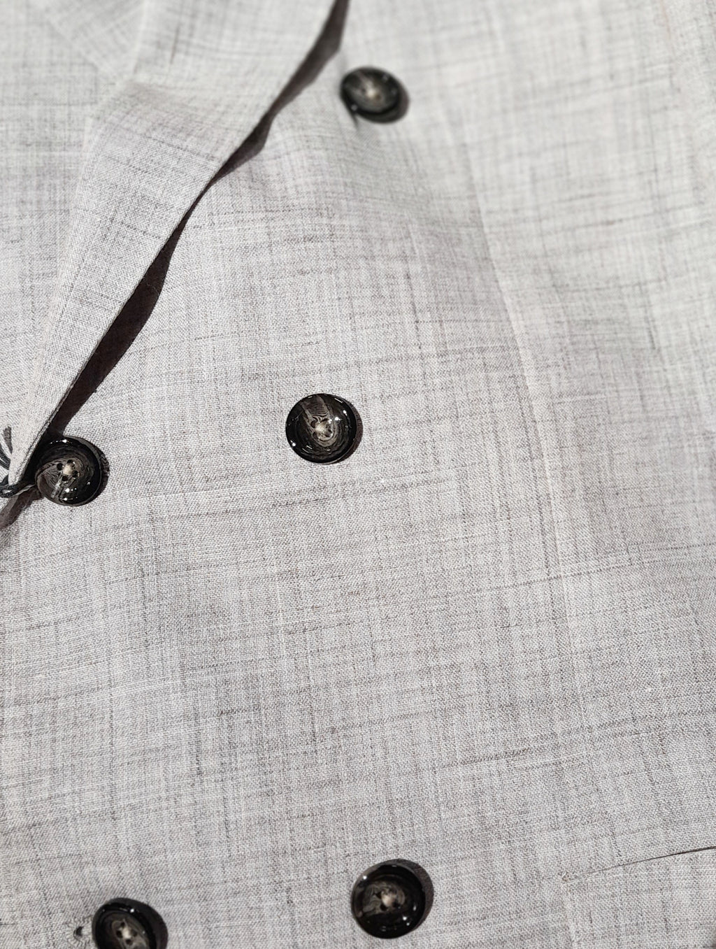 Loro Piana Suit Double-Breasted Wool & Silk — view 4