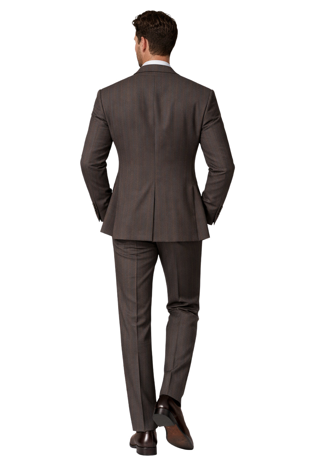 Loro Piana Suit Double-Breasted Pinstripe — view 2