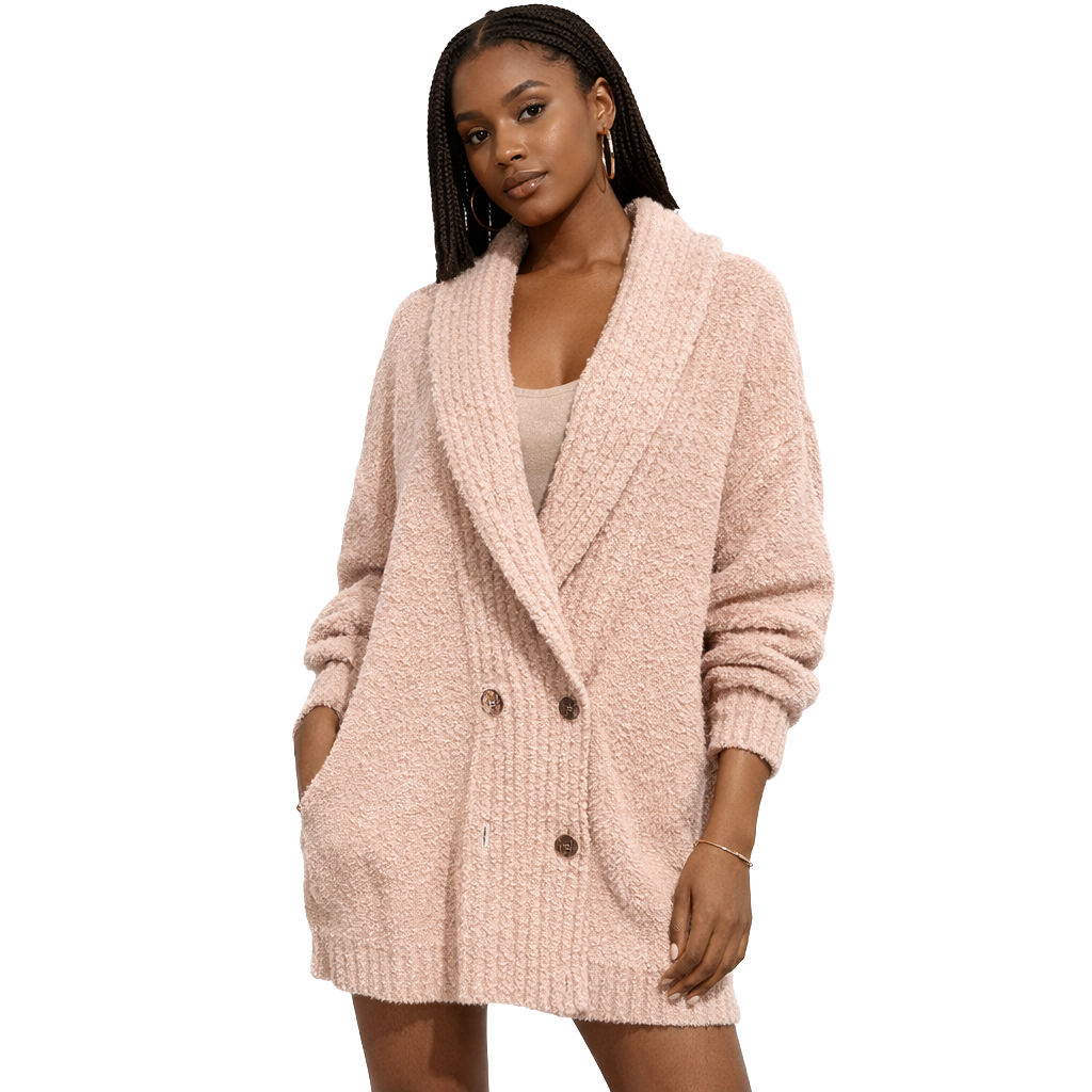 Elisabetta Franchi Sweater Cardigan Doppio Petto Gold