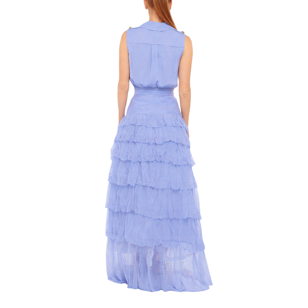 Elisabetta Franchi Red Carpet Chemisier A Balze — view 2