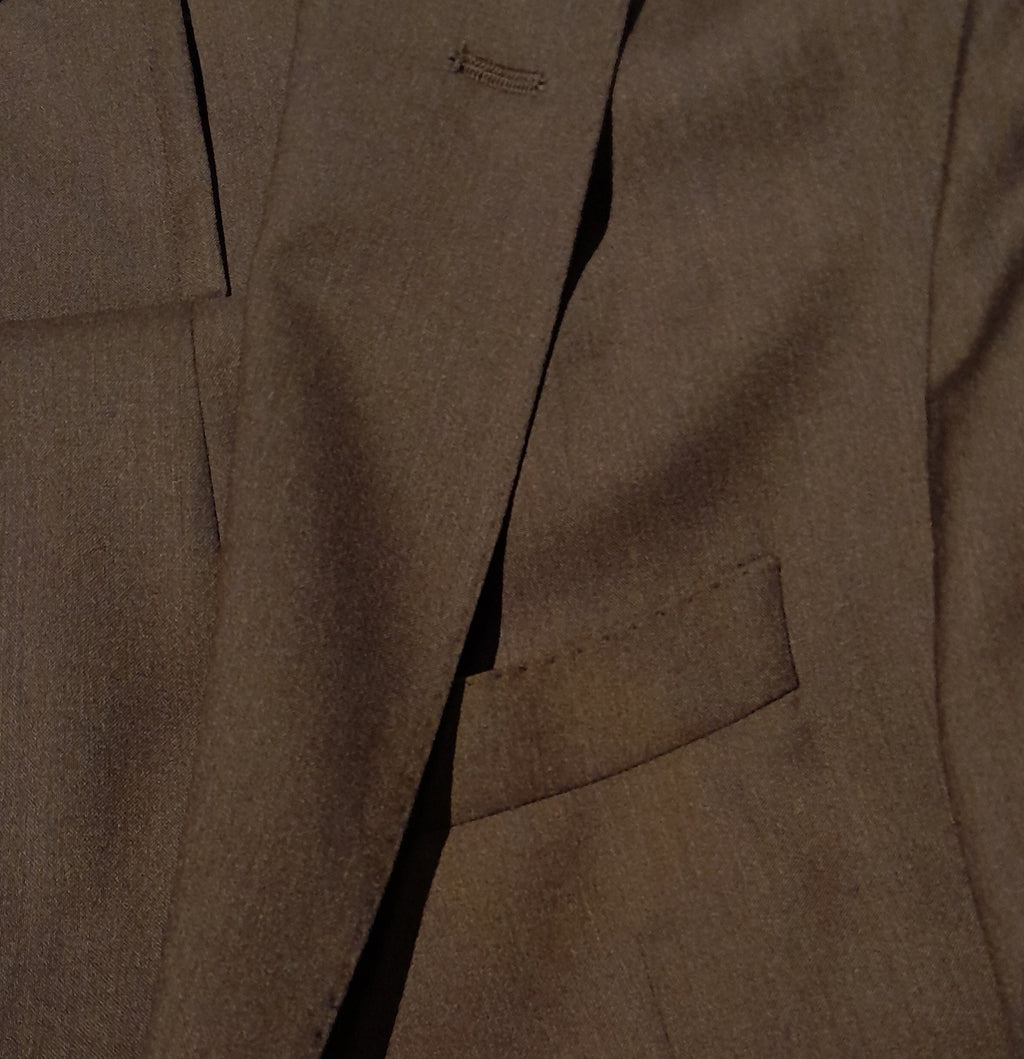 Loro Piana Suit Wool Brown — view 4