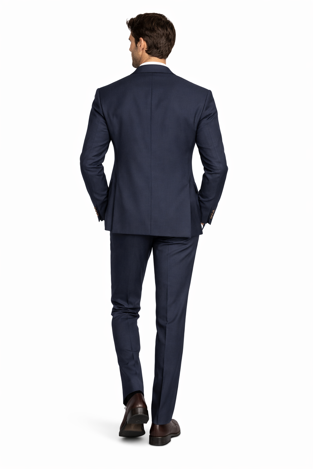 Loro Piana Suit Wool Blue — view 2