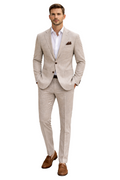 Loro Piana Suit Misto Wool & Silk