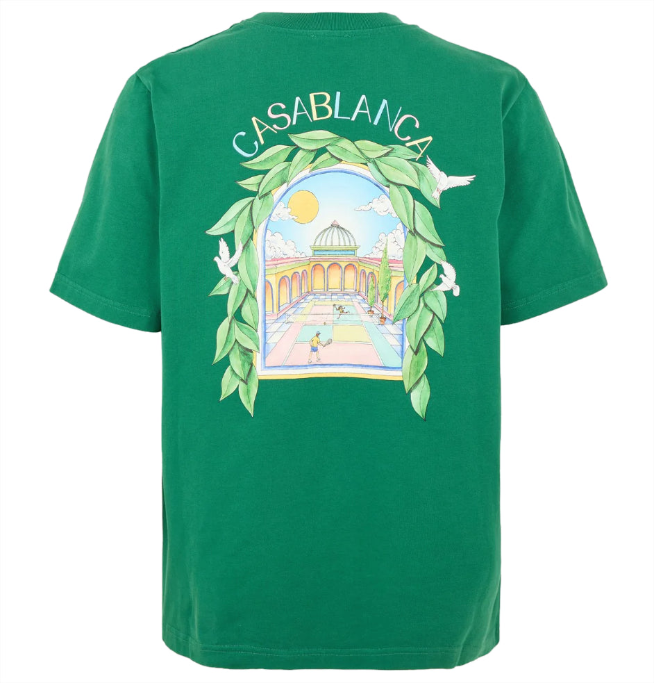 printed t-shirt l'arch de tennis