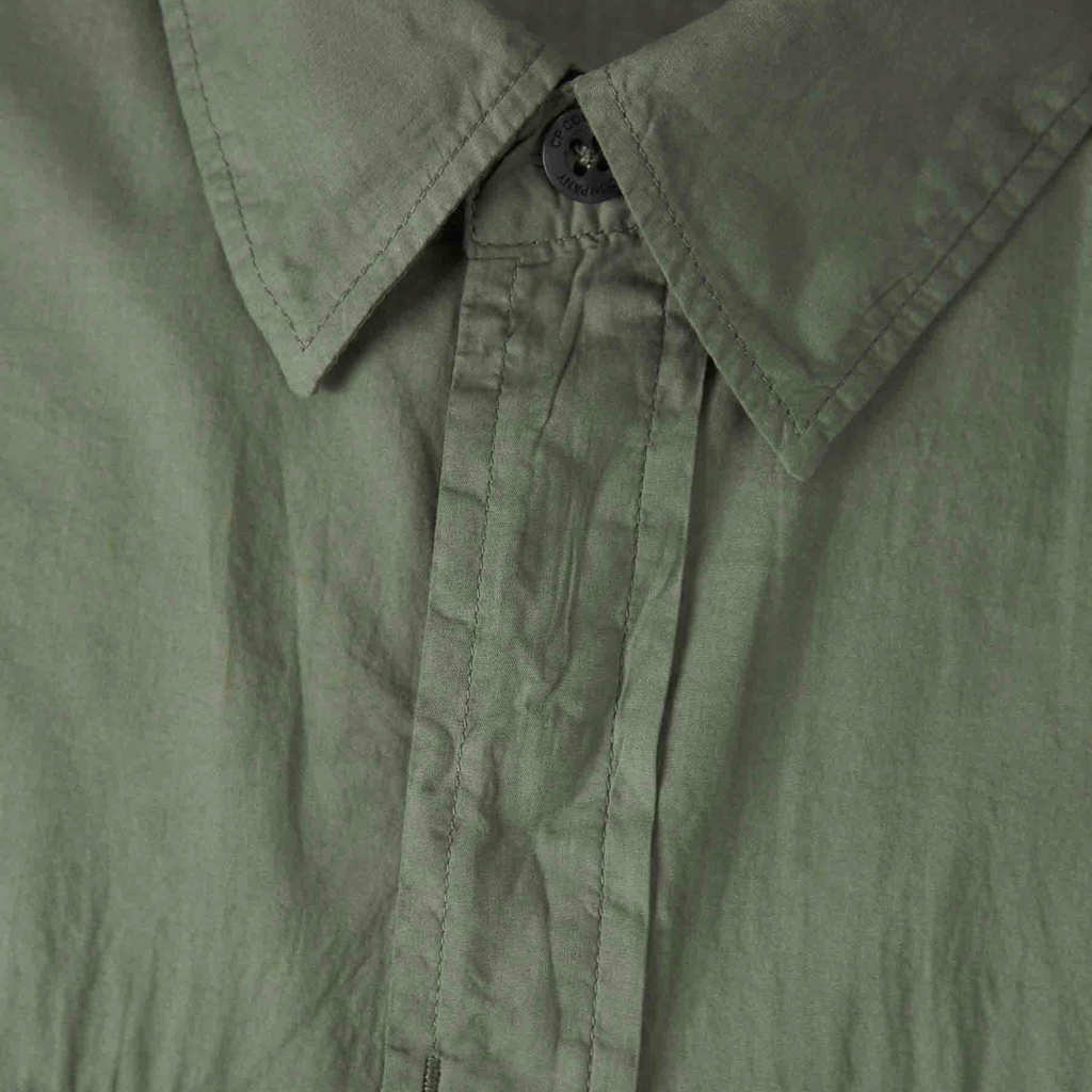 C.P. Company Man Shirt Mussola Light Green