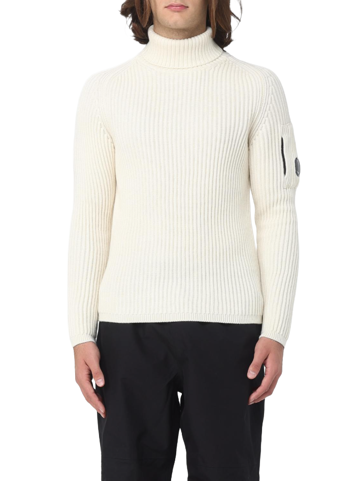turtle neck re-wool panna