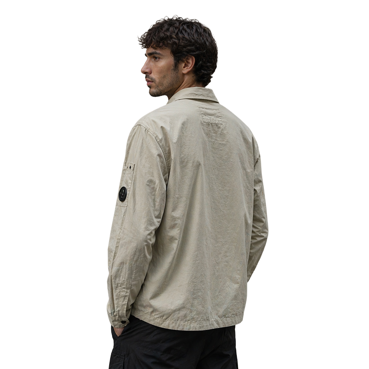 Overshirt con taschini