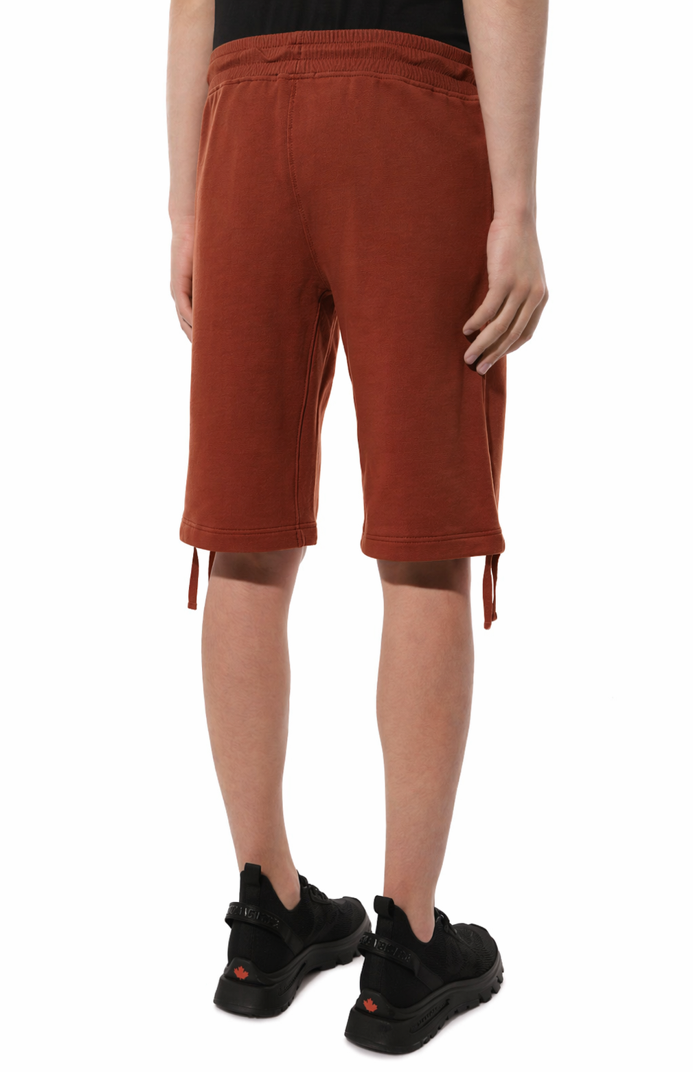 C.P. Company Man Bermuda Shorts Cargo Raised Fleece Brown