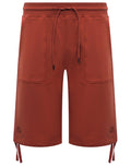 C.P. Company Man Bermuda Shorts Cargo Raised Fleece Brown
