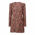 Patrizia Pepe Woman Dress Sensorial Flowers Multicolor