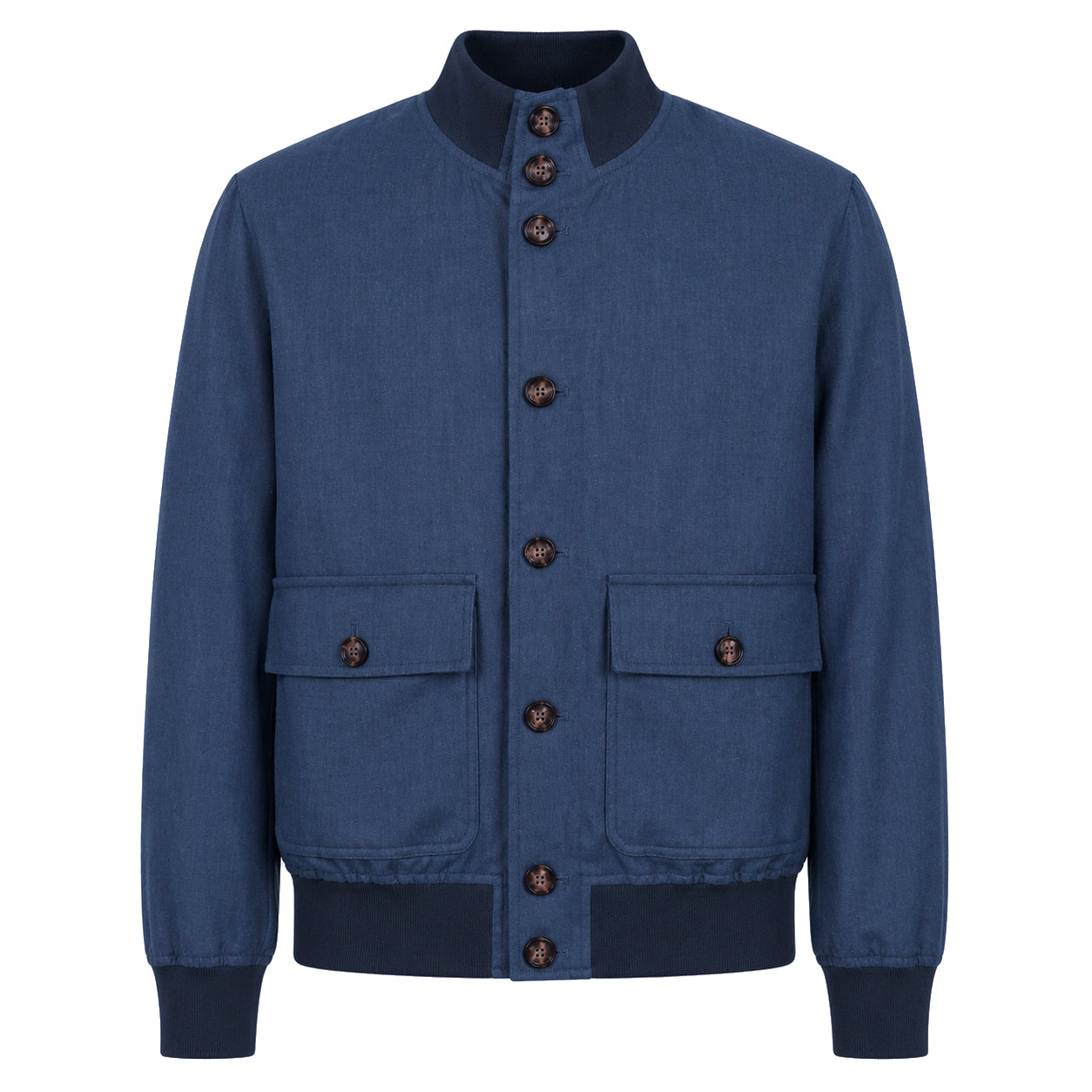 Loro Piana Linen Jacket Bomber Summertime