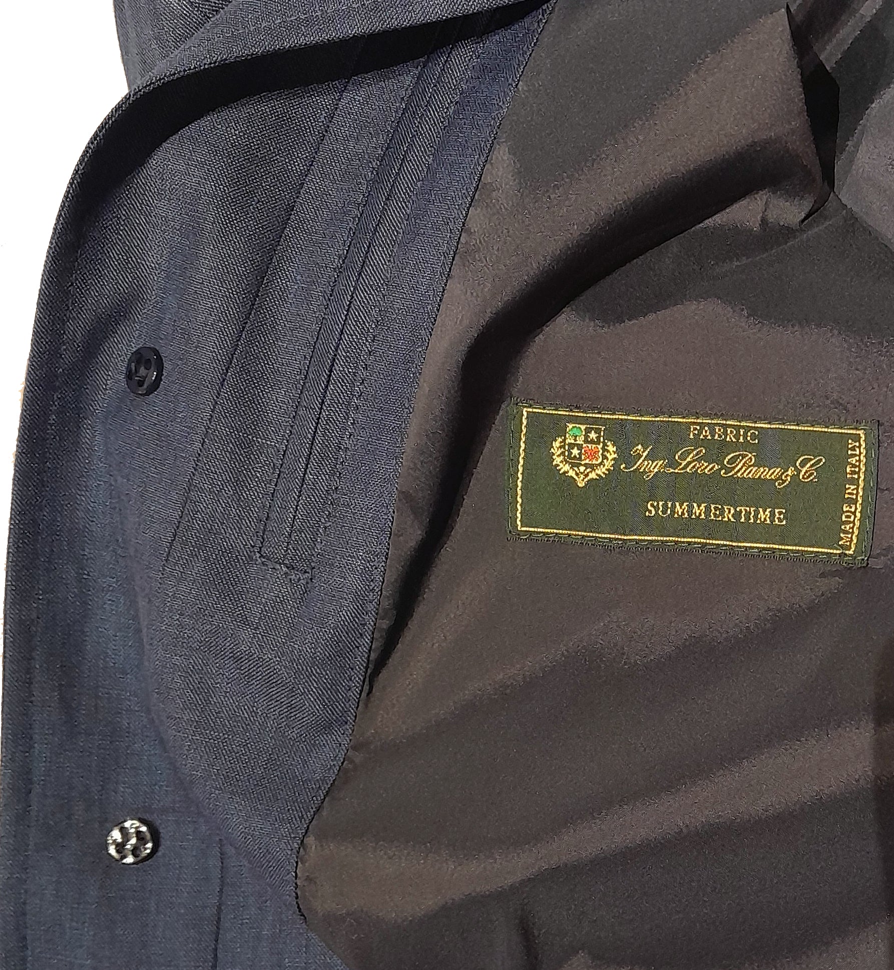 Loro Piana Linen Jacket Bomber Summertime — view 3