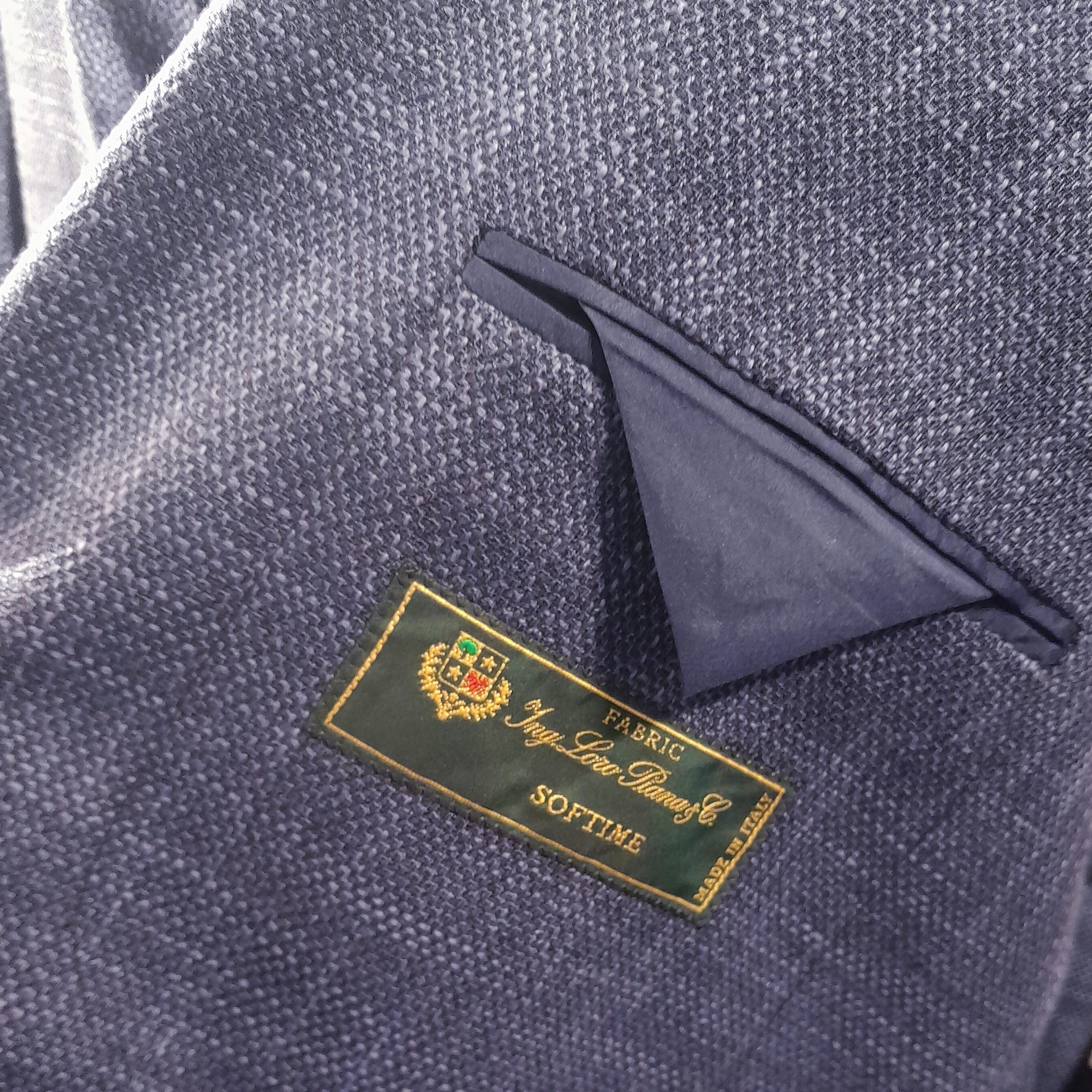 Loro Piana Linen Jacket Double-Breasted Softime — view 3