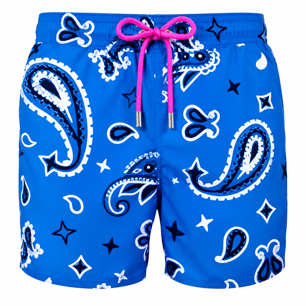 MC2 Saint Barth Man Light Blue Swimwear