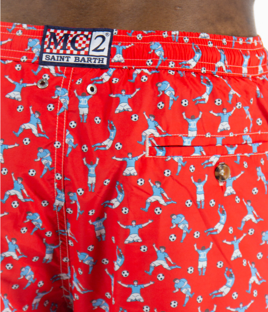 MC2 Saint Barth Man Red Swimwear
