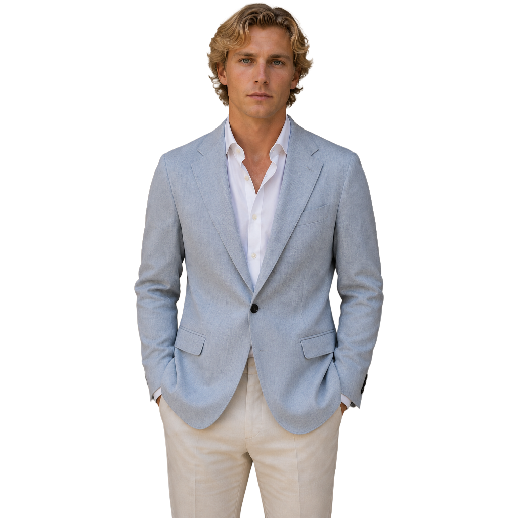 Dolce & Gabbana Man Light Blue Formal Jacket