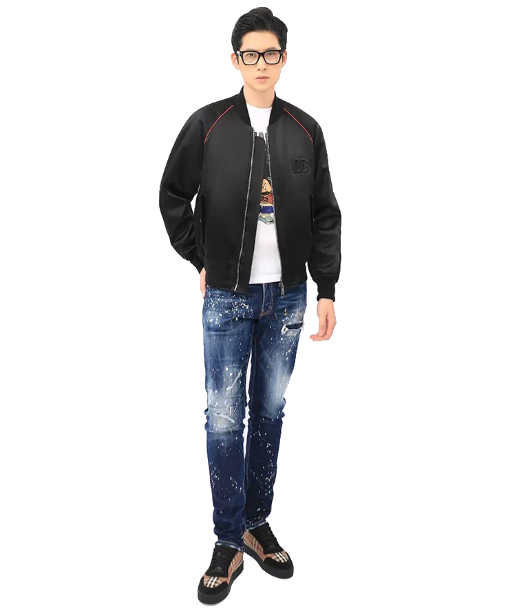 Dolce & Gabbana Man Black Jackets