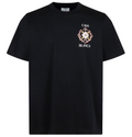 Casablanca Man Championship Diamond Printed T-Shirts Tops Black
