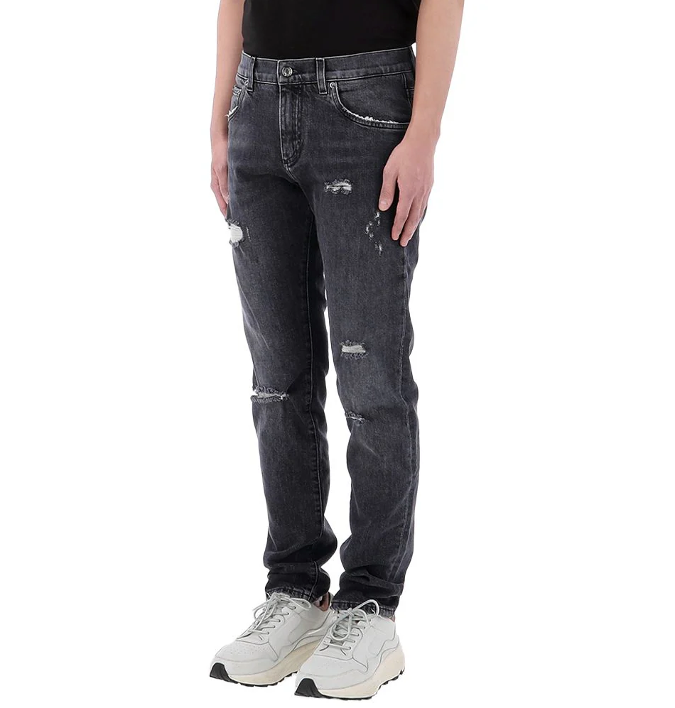 Dolce & Gabbana Man Grey Jeans