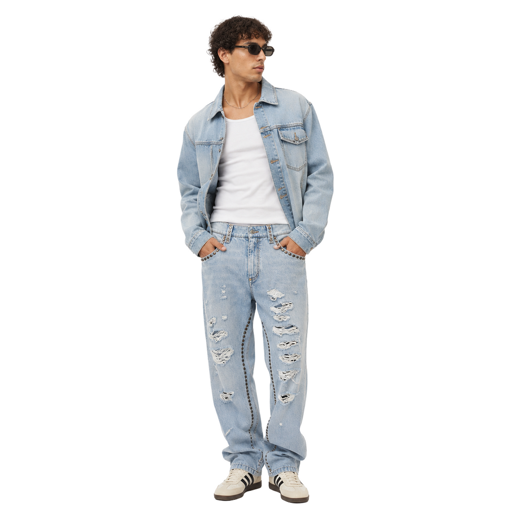 Dolce & Gabbana Man Light Blue Trousers