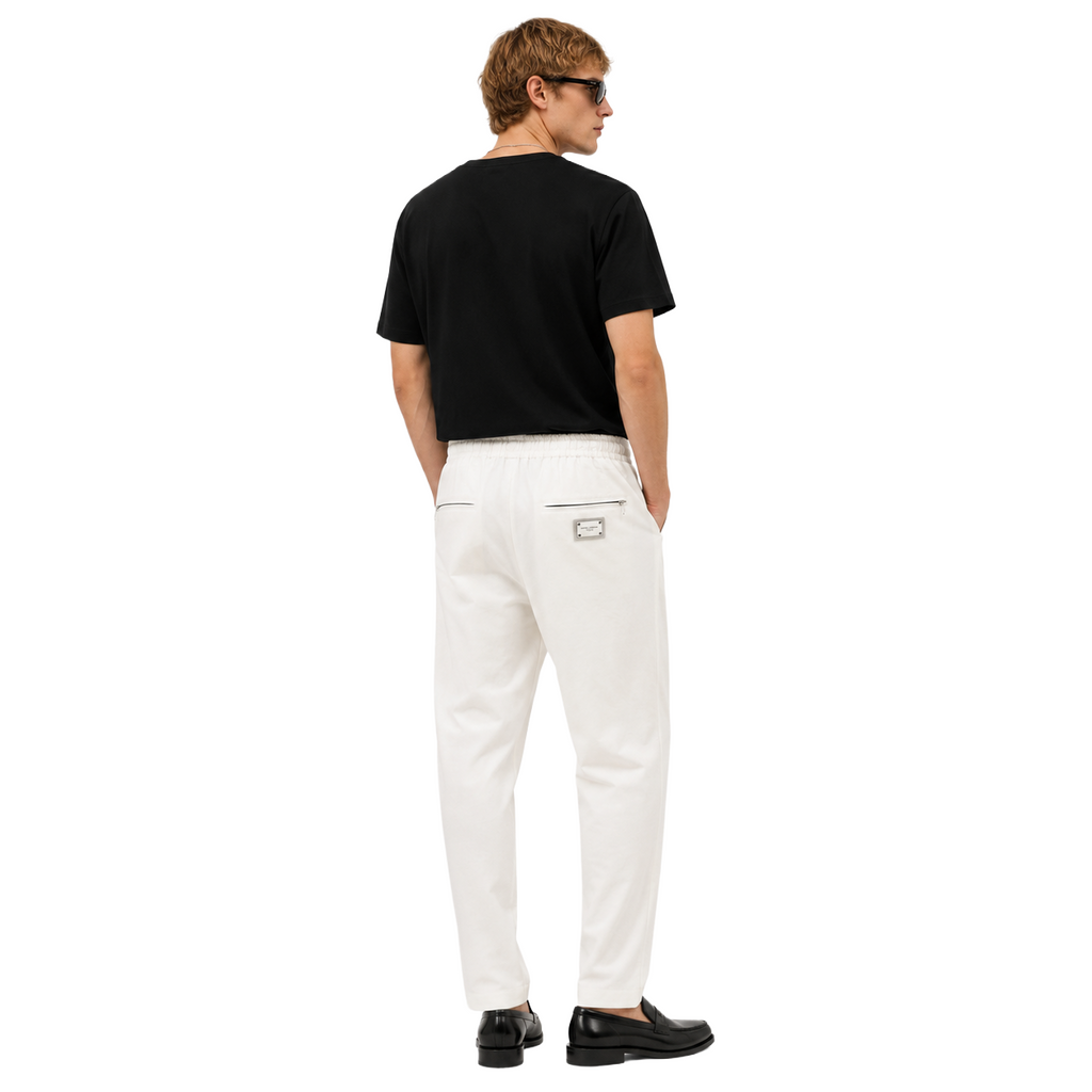 Dolce & Gabbana Man White Trousers