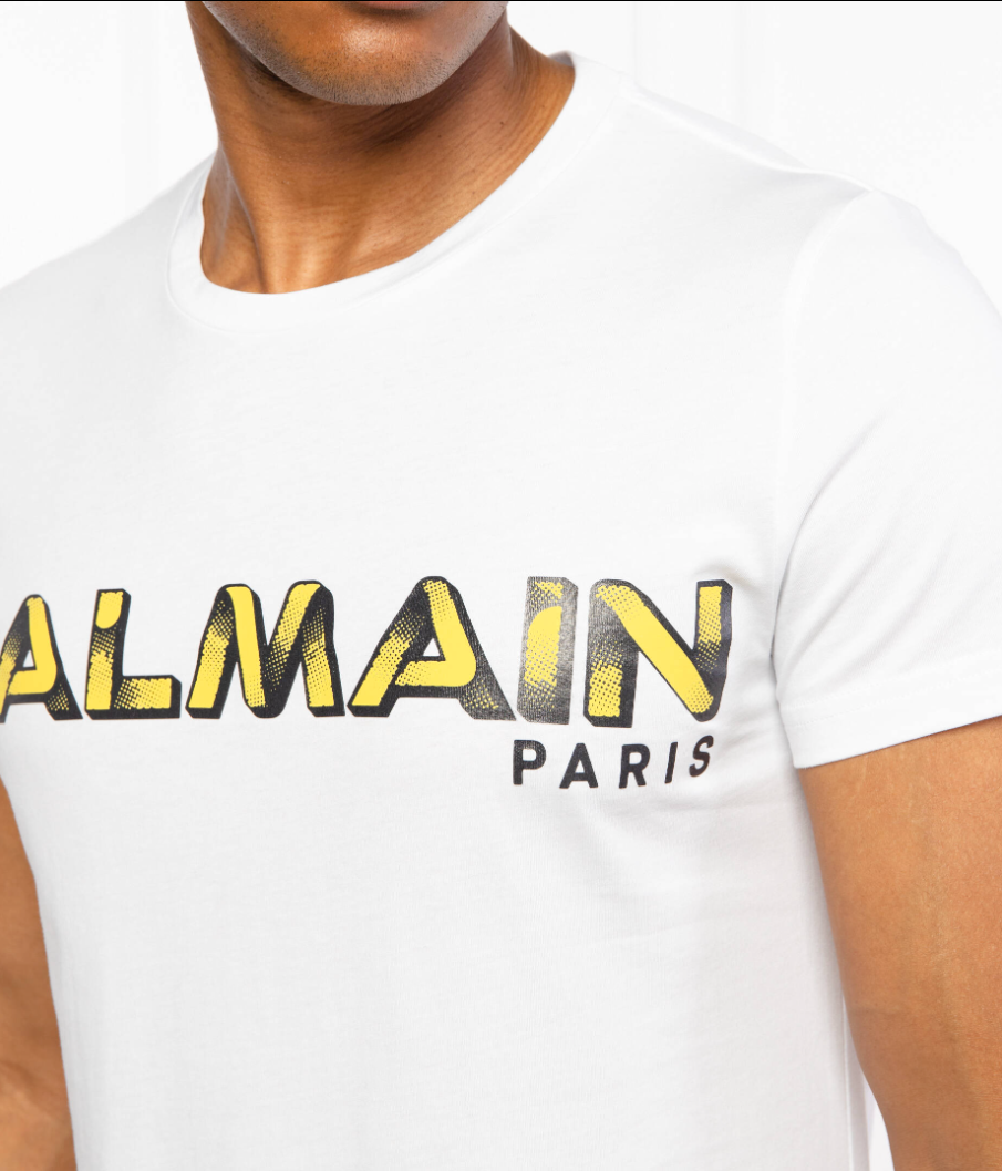 Balmain Man White T-shirt & Top