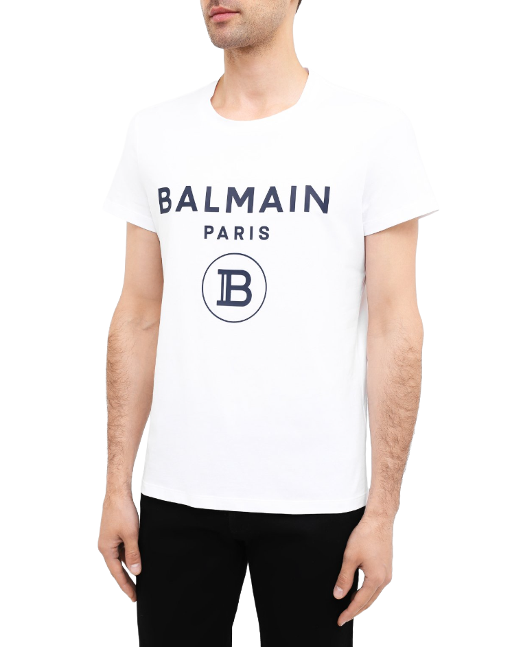 Balmain Man White T-shirt & Top
