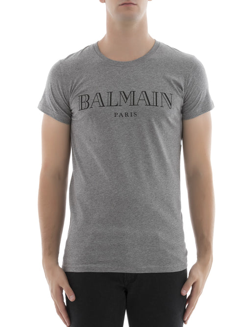 Balmain Man Grey T-shirt & Top