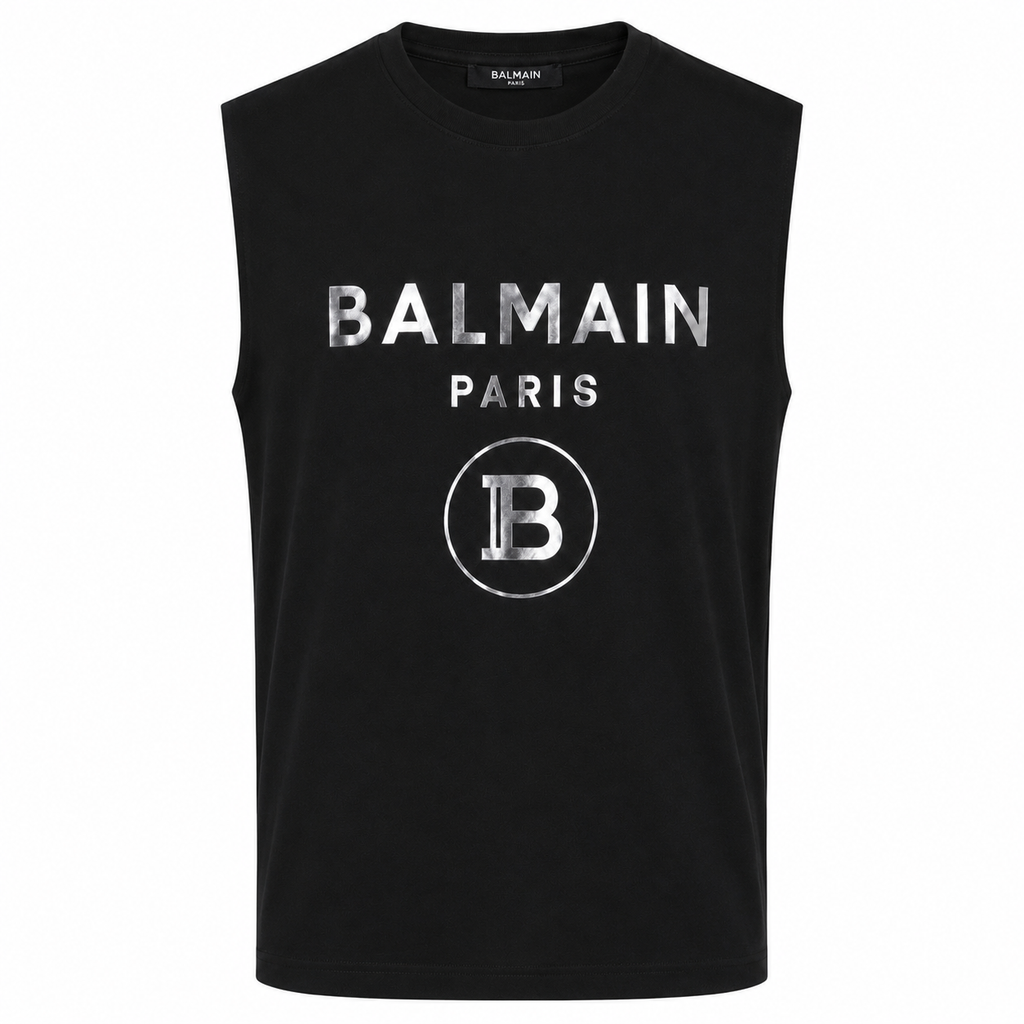 Balmain Man Black T-shirt & Top