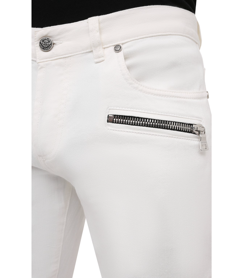 Balmain Man White Jeans