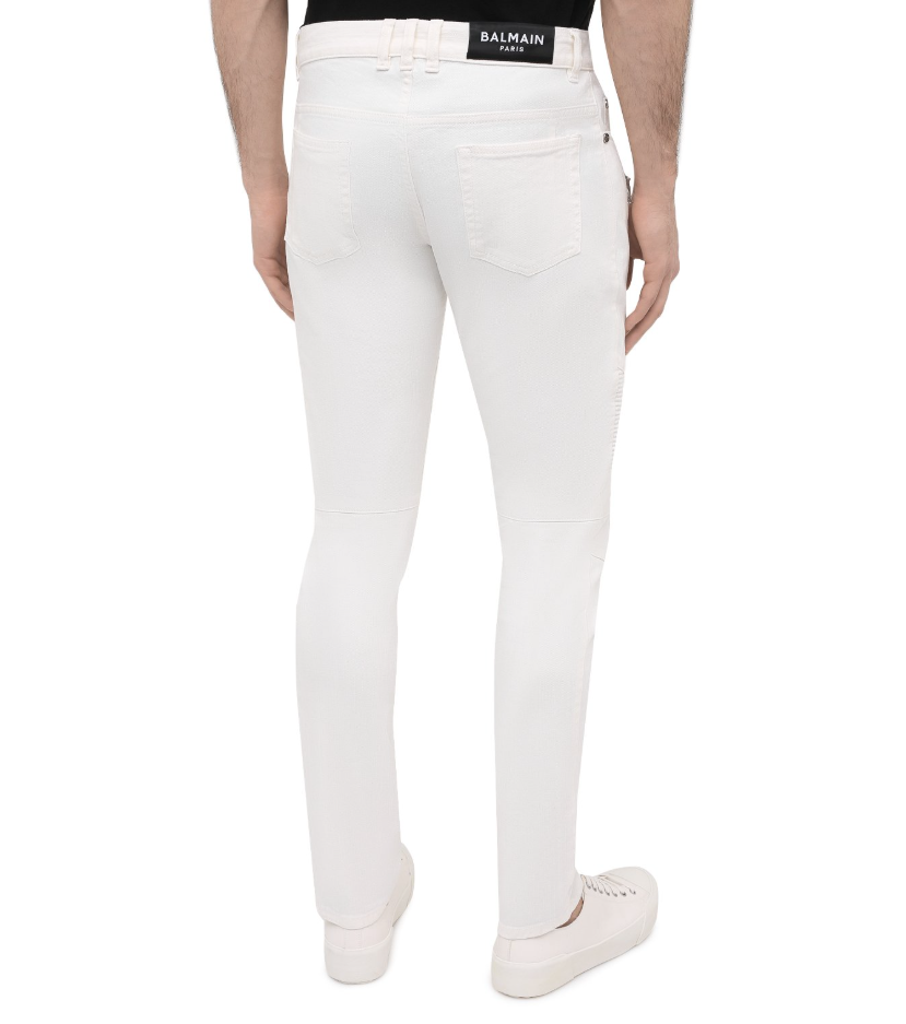 Balmain Man White Jeans