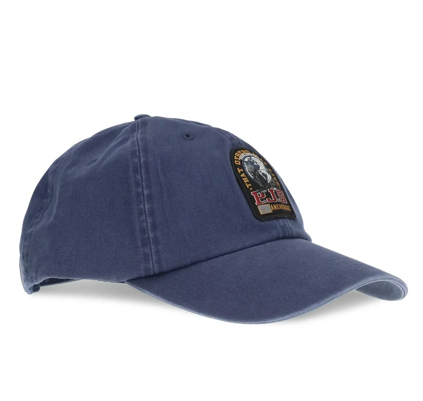 Parajumpers Man Cappellino Sky Steel Caps Blue