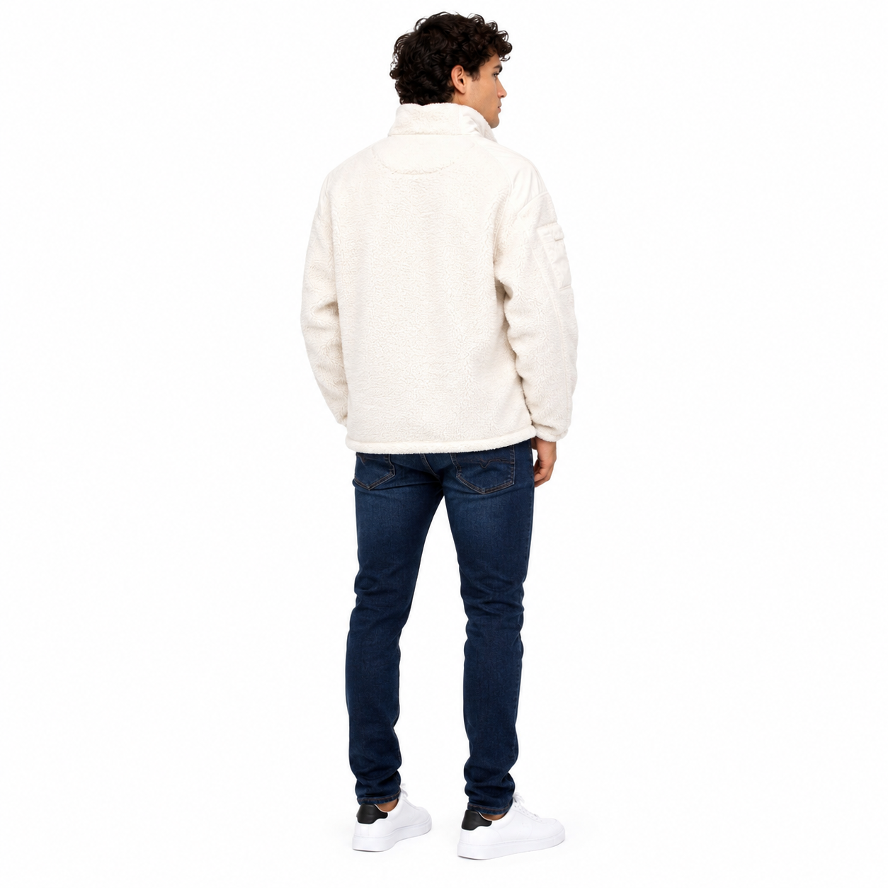 Parajumpers Man White Sweatshirts