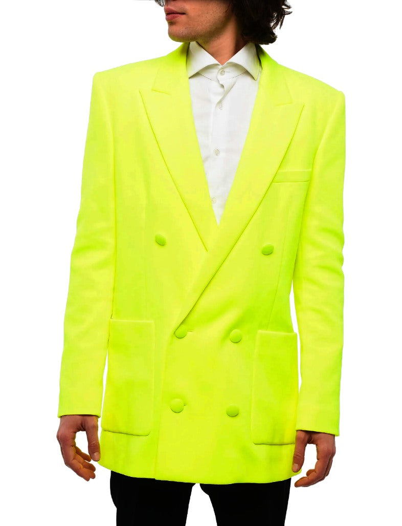 Balmain Man Yellow Formal Jacket