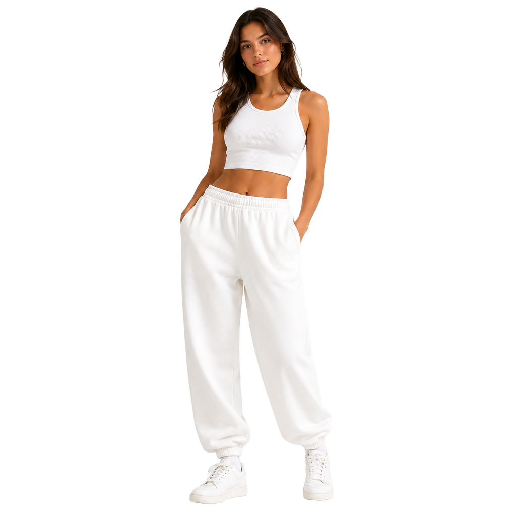 Parajumpers Cotton Pantalone Kryzia White