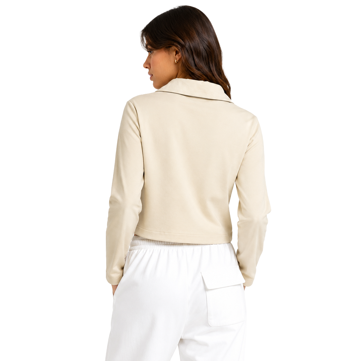 Parajumpers Cotton Sweatshirt Jelka Beige — view 2