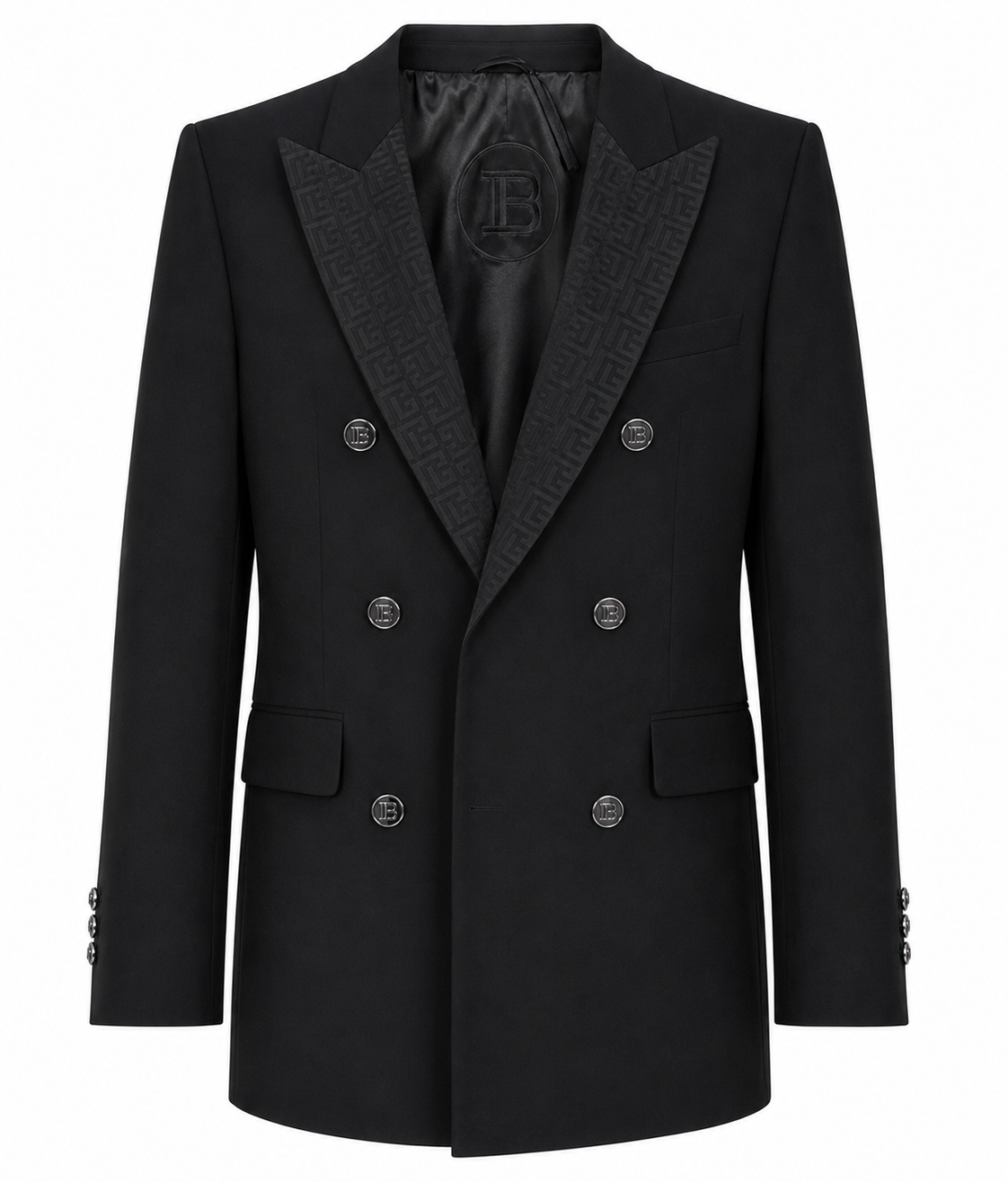 Balmain Man Black Formal Jacket